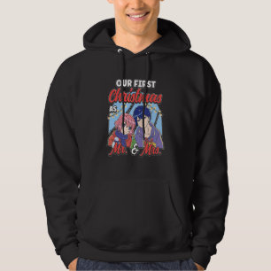 Huwelijk Kerstmis voor een getrouwd stel Hoodie