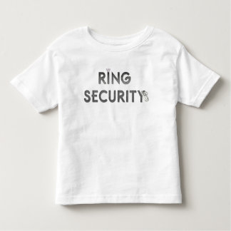 Huwelijk "RING VEILIGHEID" Kinder Shirts