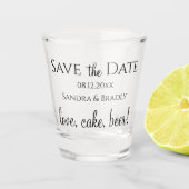 Huwelijk Shot Glas (Voorkant)