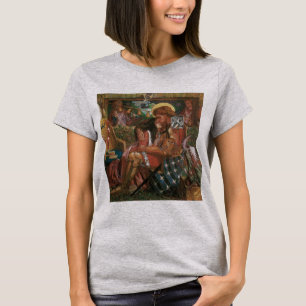 Huwelijk van St George en prinses Sabra door Rosse T-shirt