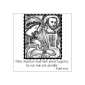 Huwelijk/Verloving/Huwelijk van Maria & Jozef Rubberstempel (Afrduk)