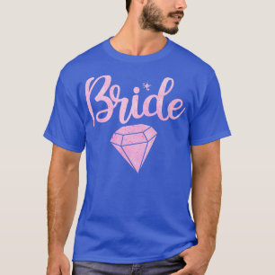 Huwelijk vrijgezellenfeest bruidsfeest vrouwen bru t-shirt