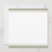 Huwelijk Witte Vintage Chrysanthemum Kaart (Achterkant)