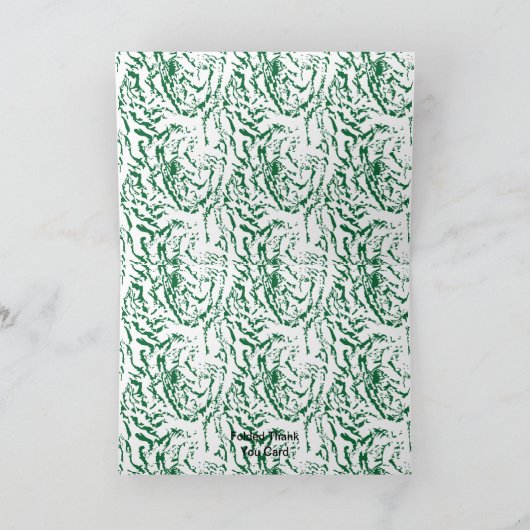 Huwelijk & Zakelijk Dank u Kaarten | Aangepast ont (Binnen)