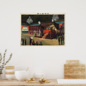 Huwelijke ontvangst van kroonprins Yoshihito Poster (Keuken)