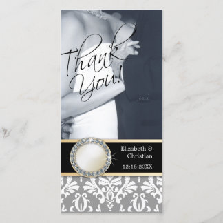 Huwelijks Dank Je Foto Kaart