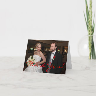 Huwelijks Dankbrief Bedankkaart