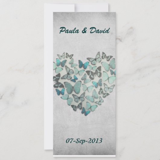 Huwelijks Itinerarium Kaart (Voorkant)