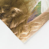 Huwelijksaandenken Dhr. en Mevrouw 6 foto-collage Fleece Deken (Hoek)