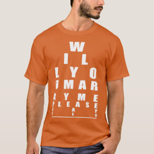 Huwelijksaanzoek Cadeau Wil je met me trouwen T-shirt