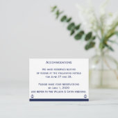 Huwelijksaccommodatie Zakelijke Kaarten (Staand voorkant)