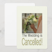 Huwelijksannulering aankondiging (Voorkant / Achterkant)