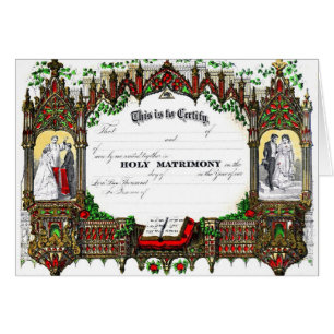 huwelijksattest uit 1877