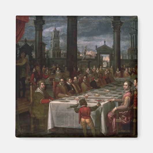 Huwelijksbanket Magneet (Voorkant)