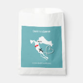 Huwelijksbestemming Kroatië Bedankzakje (Voorkant)