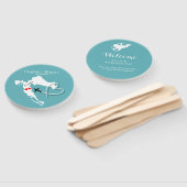 Huwelijksbestemming Kroatië Handwaaier (Niet-gemonteerd)