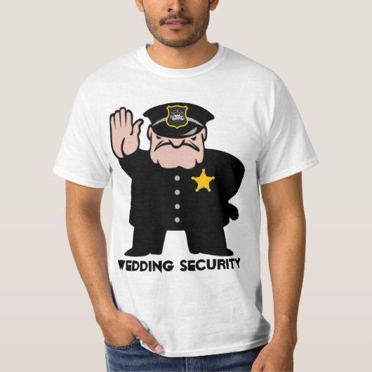 huwelijksbeveiliging t-shirt (Voorkant)