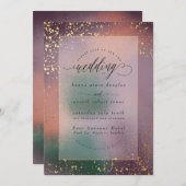 huwelijksbruin (goud) kaart (Voorkant / Achterkant)