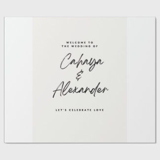 Huwelijkscadeau Inpakpapier