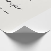 Huwelijkscadeau Inpakpapier