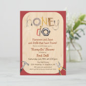 Huwelijkscadeau-uitnodiging voor koppel kaart (Staand voorkant)
