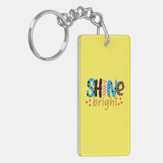 Huwelijkscadeaus | Shine Bright Sleutelhanger (Voorkant Links)