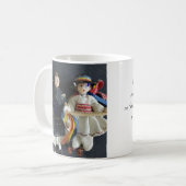 Huwelijkscadeautag Koffiemok (Voorkant links)