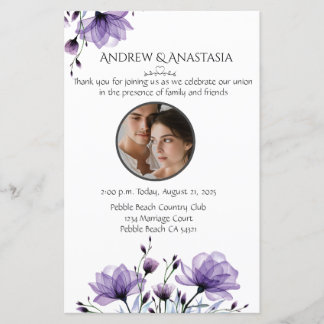 Huwelijksceremonie Dag van het Programma Foto & Bl