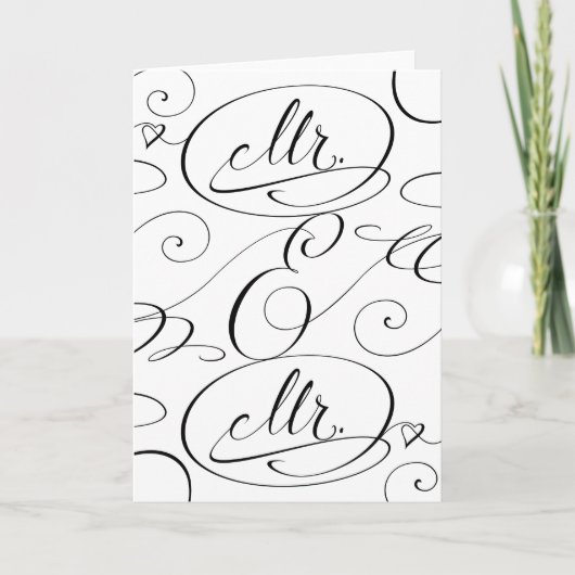 Huwelijkscongratulatiekaart voor homoseksueel paar kaart (Voorkant)