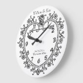 huwelijksdatum gedenkdag  klok (Hoek)