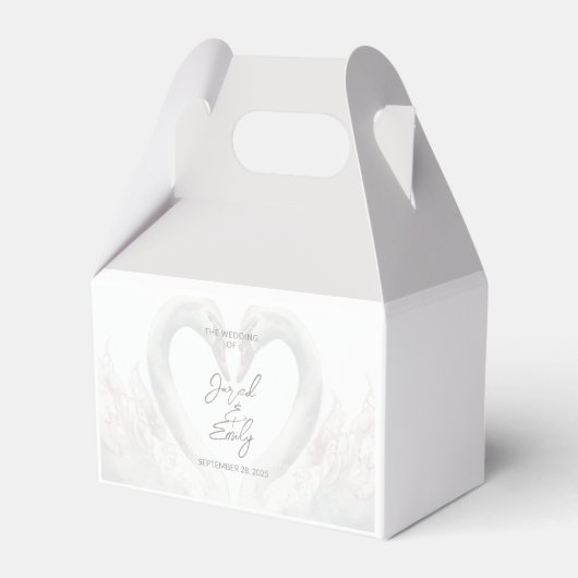 Huwelijksdouane Bedankdoosjes (Voorkant Zijde)