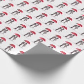 Huwelijkse bruiloft jubileum inpakpapier (Hoek)