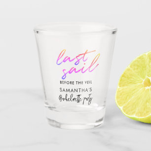 Huwelijksfeest Script Moderne Meisjes Weekend Shot Glas