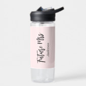 Huwelijksfeest Toekomstige Mevrouw Roze Waterfles (Links)