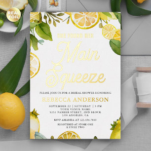 Huwelijksfeest uitnodiging voor Main Squeeze Lemon