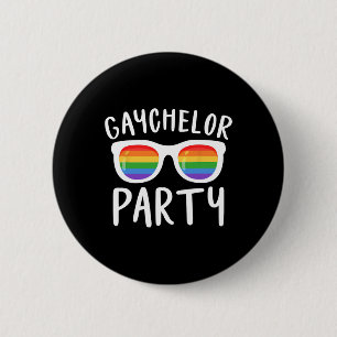 Huwelijksfeest voor homoseksuelen Lgbtq Homoseksue Ronde Button 5,7 Cm