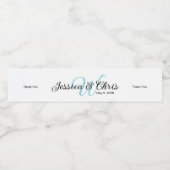 Huwelijksfles Etiket 016 (Enkel label)