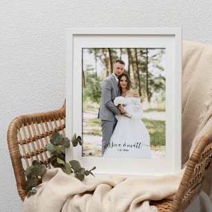 Huwelijksfoto-script - Huwelijkshuldeblijk Foto Afdruk