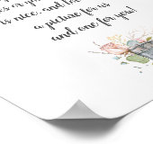 Huwelijksfotocabine gastboekposter poster (Hoek)