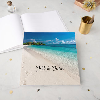 Huwelijksgastenboek Strand Aangepaste herinnering Gastenboek