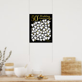 Huwelijksgeschenk voor 50ste verjaardagsfeest - ga poster (Keuken)