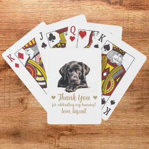 Huwelijksgunst Honden Speelkaarten