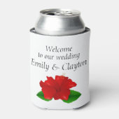 huwelijksgunst koelbox blikjeskoeler (Blikje Voorkant)