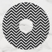 Huwelijksgunst Mr & Mrs Effen kleur zwart Wijnglaslabel (Achterkant)