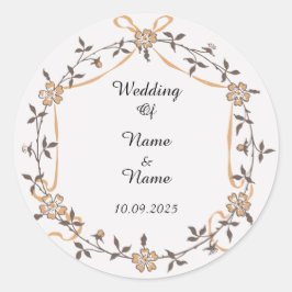 Huwelijksgunst stickers