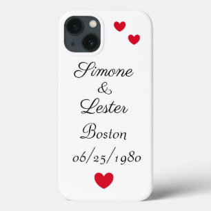 Huwelijksjubileum iPhone 13 Hoesje