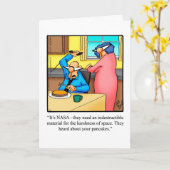 Huwelijksjubileum Humor Kaart Voor Haar (Gele Bloem)