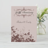 Huwelijksjubileum Kaart (Staand voorkant)