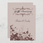 Huwelijksjubileum Kaart (Voorkant / Achterkant)