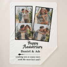 Huwelijksjubileum Liefde 4 Foto Collage Koppel